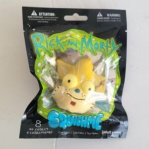 Rick and Morty SquishMe Squanchy New Sealed Collectible Toy